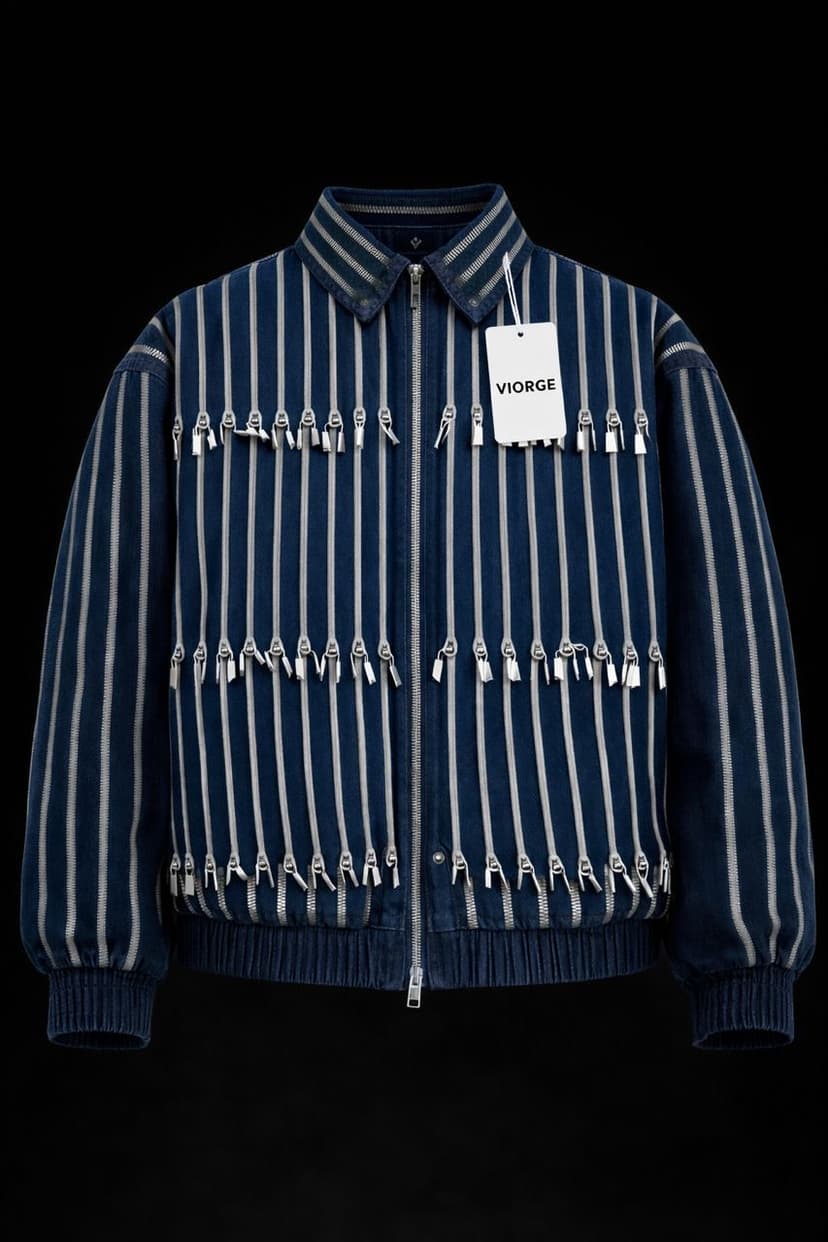 Midnight Zip Bumper Jacket